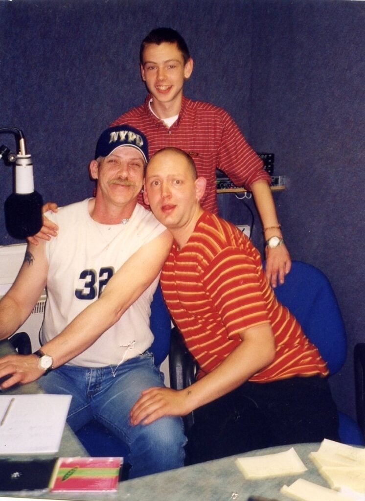 Paddy McEneaney, Stephen Elliot and Pete Johnson.
