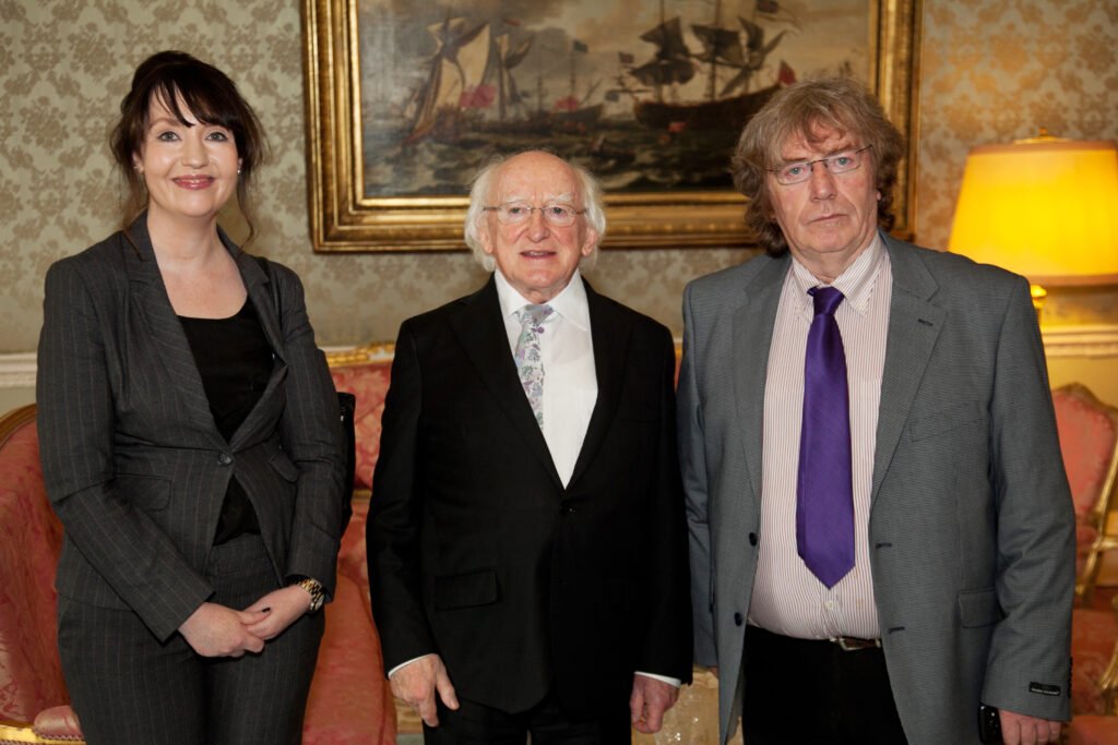 Paul Sherwood CRAOL - 20th Anniversary. Visit to the Aras by members of CRAOL. Pic Paul Sherwood.