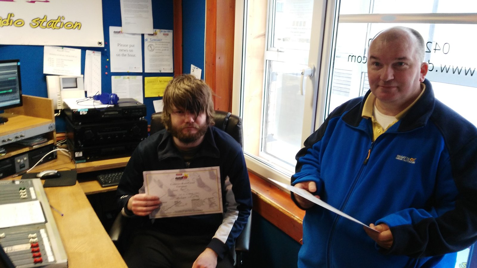 Community radio training at Dundalk FM