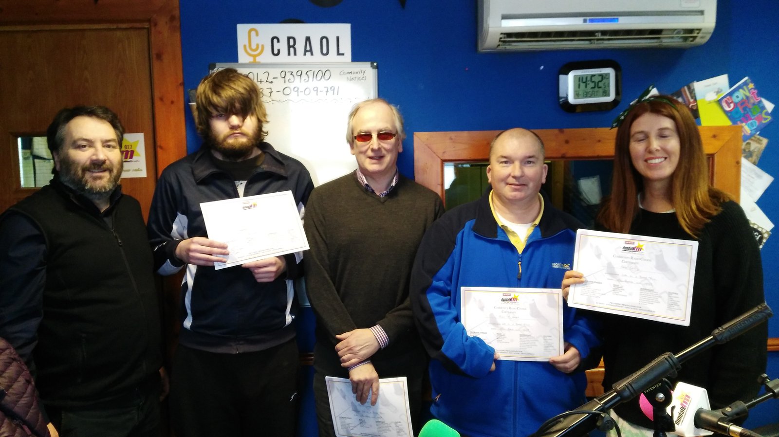 Dundalk FM radio training session