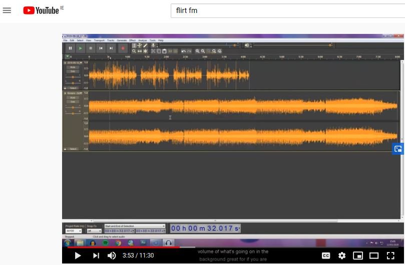 Flirt FM Audacity
