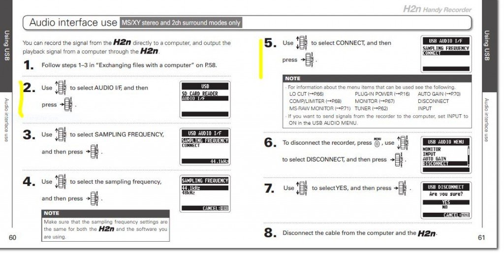 Zoom H2n use as a mic with a laptop or PC.