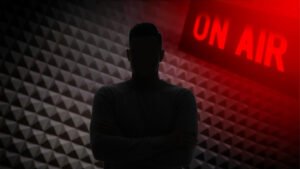 Silhouette man