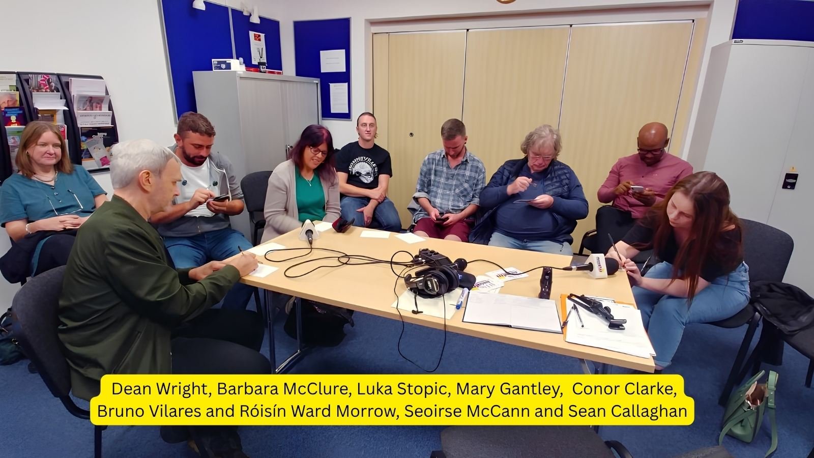 Running order for the 5 Irish Tunes programme broadcast on 27 August 2022