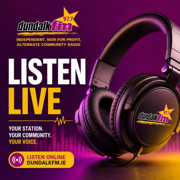 Listen Live Dundalk FM Promo banner 1000x1000
