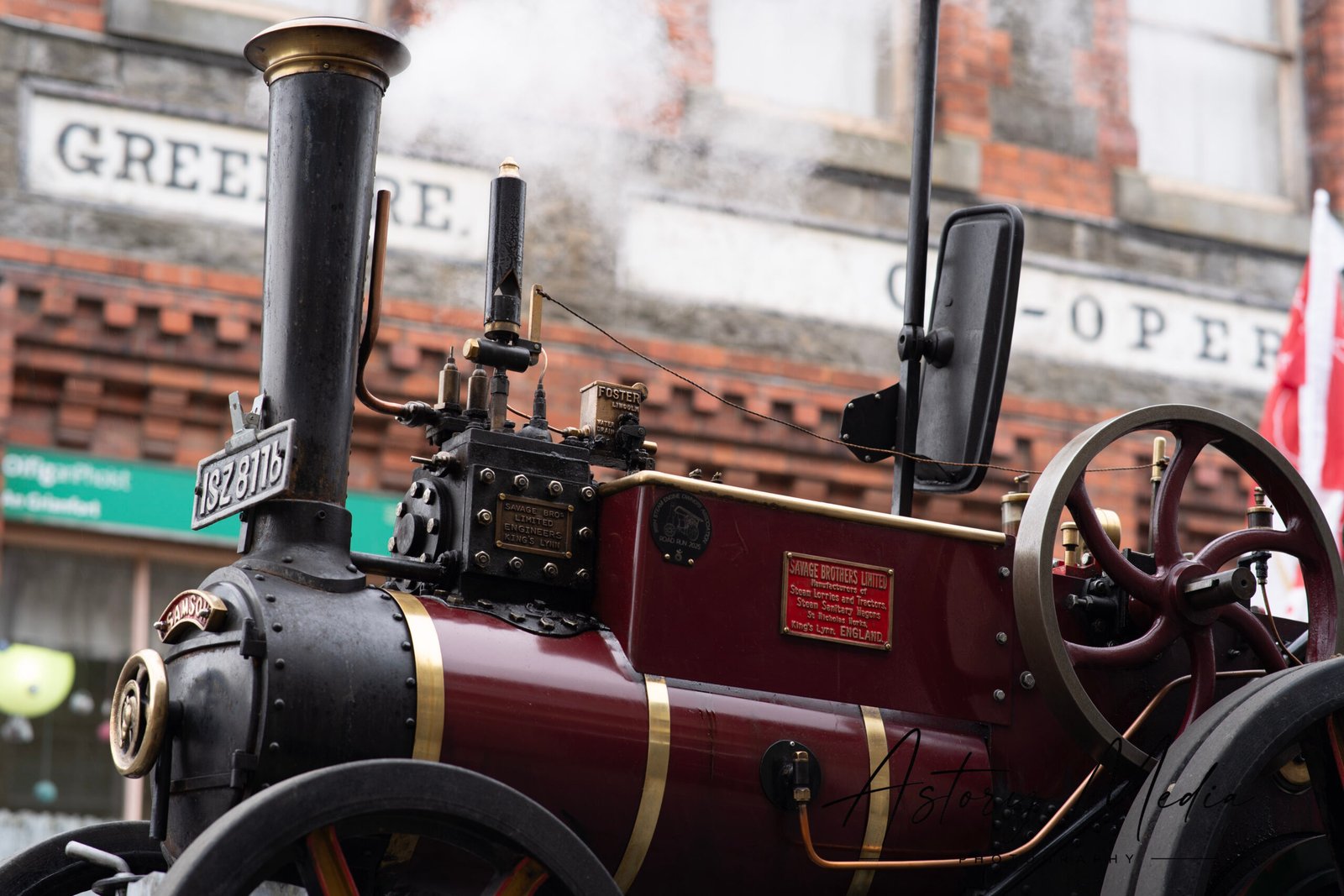 Second working steam machine at Heritage Week celebrations in Greenore County Louth