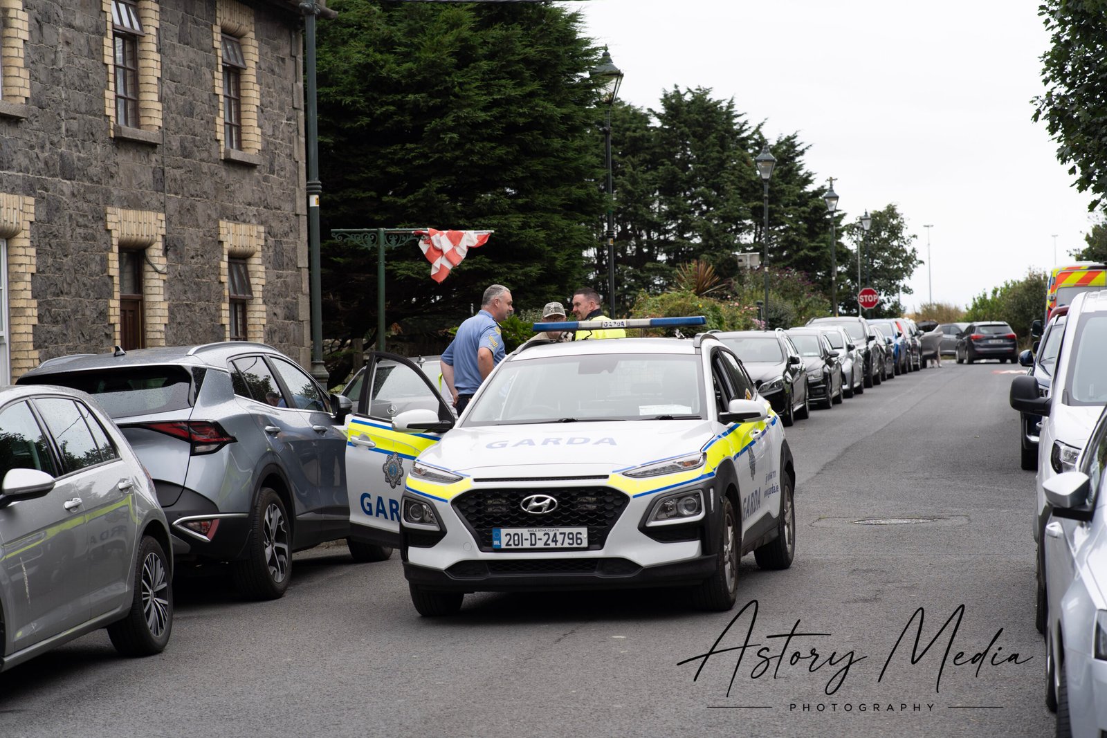An Garda Siochana assisting during Greenore Heritage Week 2026